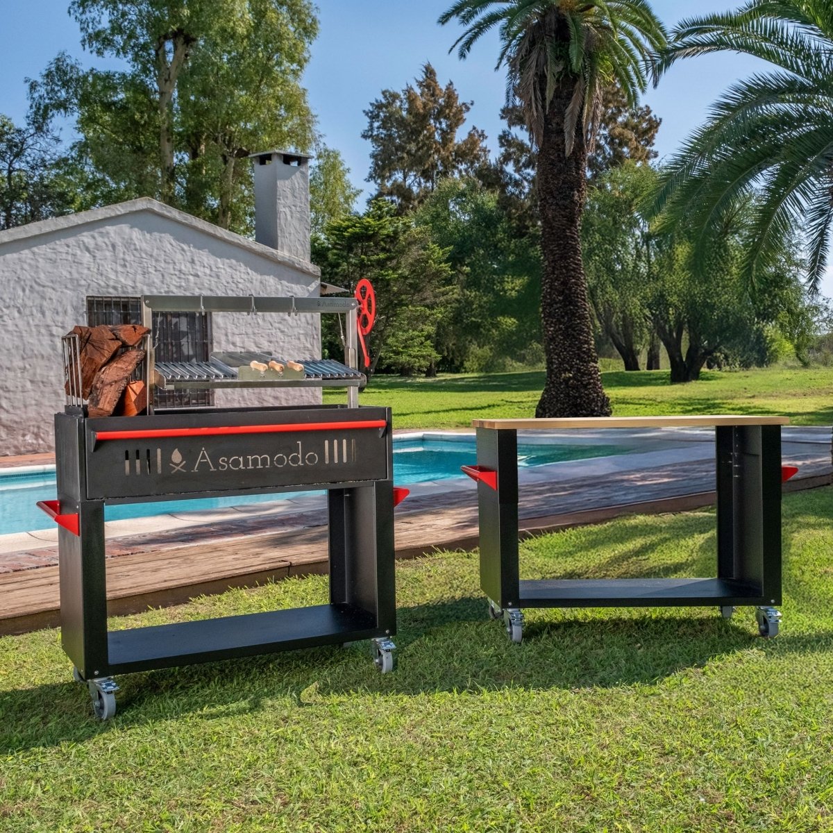 Brasa + Grilltisch Bundle - Asamodo