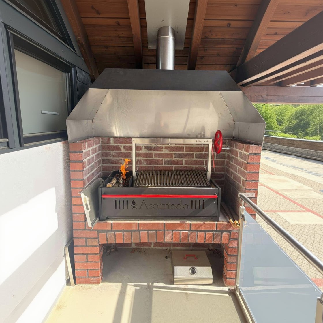 Brasa - Modul - Holzkohlegrill für die Outdoorküche - Asamodo