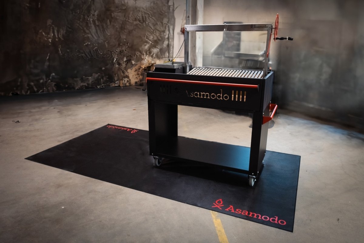 Feuerfeste Grillmatte XXL (150 x 300 cm) - Asamodo