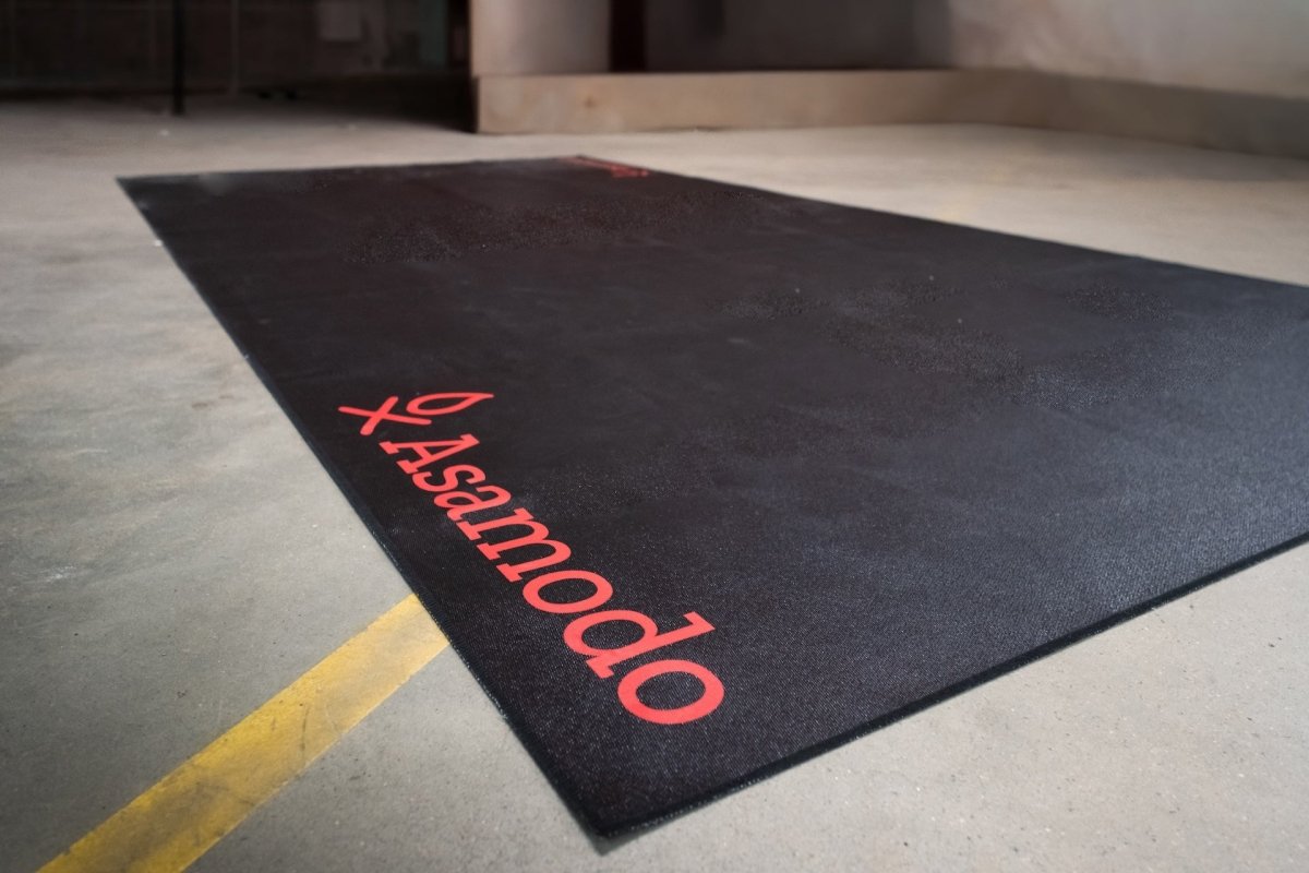 Feuerfeste Grillmatte XXL (150 x 300 cm) - Asamodo