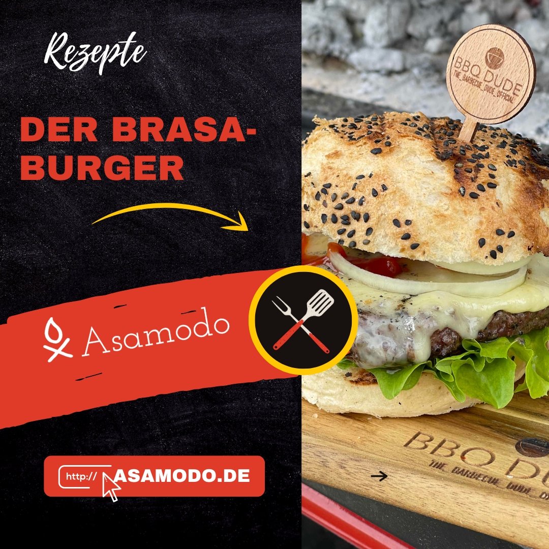 Rezept 4: Der Brasa-Burger - Asamodo